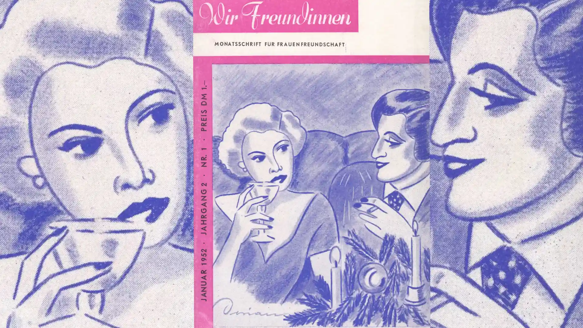 Журнал для лесбиянок Wir Freundinnen (1951 – 1952) 