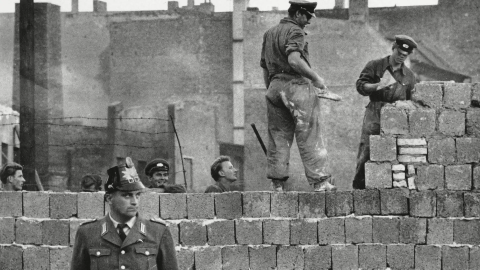  Строительство Берлинской стены, 13 августа 1961 года 